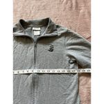 Disney Walt World Woman Fleece Zip Sweater Mickey Mouse Gray Sz Medium Photo 5