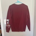 Peanuts Snoopy Social Club Coord Sweatsuit Red Photo 4