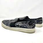 Vince Blair Snakeskin Embossed Leather Slip-On Photo 6