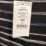 White House | Black Market NWT striped, square neck, ruched dress Size Large Photo 3