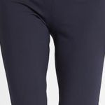 Betabrand Straight-Leg Two-Pocket Dress Pant Yoga Pants Navy Size Medium Long Photo 0