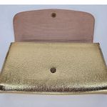 Vintage Gold Metallic Clutch Purse Photo 2