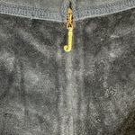 Juicy Couture  Boat Neck Sweatshirt Womens S Navy Blue Fleece 3/4 Sleeve Y2K Photo 4