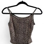 Y2K grunge cheetah print cami top Brown Size XS Photo 1