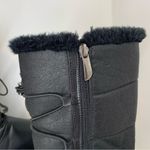 Khombu  Bungee Women's Insulated Waterproof Black Leather Boots Size 9 Photo 11