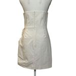 NBD  Alyna Mini Dress in Ivory Medium New Womens Strapless Cocktail Photo 6