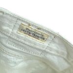 Levi's 501 Crop Jeans Distressed Straight Leg Point Black Women’s Size W25L26 Photo 6