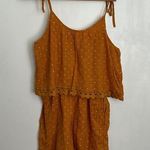 Aerie Embroidered Floral Romper Photo 0