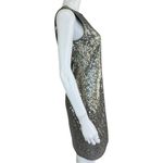Banana Republic  Silver and Gold Sequin Dress Size 4 Photo 3