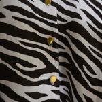 Charter Club Woman Zebra Print Button Front Cardigan Women's 3X Photo 6