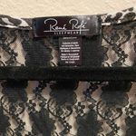 Rene Rofe Leopard Sleep Tank & Sleep Short With Lace Trim Size XL New W/O Tag Black Photo 2