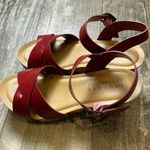 Journee Collection  Women's Crimson Sandals Size 7 Photo 1