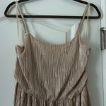 BCBGeneration  Long Ribbed Evening Dress with Spaghetti Straps and Slit Photo 3