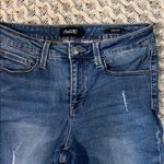 Nanette Lepore Blue York Crop Gentle Distress Jeans with Pearl Embellished Cuffs Photo 2