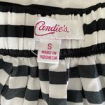 Candies sz S black white pleated mini Y2K skirt Photo 4