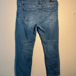 Kut From The Kloth  Blue Catherine Boyfriend Jeans SZ 8 Y2K Straight Leg Cropped Photo 6