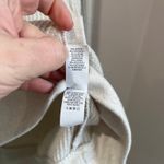 Aerie  Oatmeal Thermal Hoodie Waffle Knit Cotton Blend Casual Cozy Sweater Sz M Photo 3