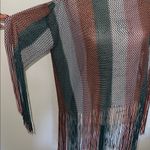 ZARA  Multicolor Knit Fringe Garment Photo 5