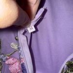 Fairy Coquette Prairie Cottagecore Floral Lace Mini Dress Babydoll Style‎ Size M Photo 9