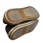 Elle Menno Size 8 Casual Corduroy Bow Flats Fabric Upper Rubber Sole Brown Photo 7