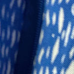 Susan Graver WOMENS SIZE 28 W BERMUDA SHORTS BLUE WHITE GEO PRINT POCKETS Photo 4