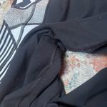 Lululemon  Flare Size 6 Black Leggings With Black And White Waist Reversible Photo 9