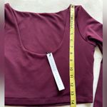 Susana Monaco Balletcore Long Sleeve Crop Top Boho Indie Luxe Coresupt2229 Sz M Photo 11