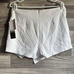 Kensie  White Textured Women's Skorts Photo 12