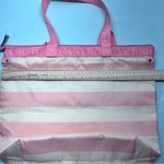 Victoria's Secret Pink and White Tote Cooler Bag Photo 5