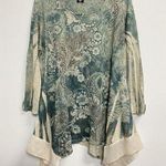 Cal Style Women’s XL Colorful Boho Style Shirt Fairycore Fairy AB Rhinestone Photo 0