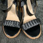 Italina  Black Heeled Sandals Size 10 Photo 5
