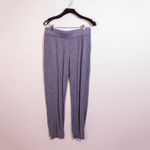 UGG  Gable Flat Panel Mid Rise Ankle Jogger Sweat Pants Blue Gray Medium Photo 0
