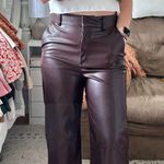 Versona  wide leg leather pants Photo 0
