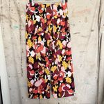 Anthropologie  Maeve the Colette Cropped Wide-Leg Pants, Floral Mod Print Photo 3