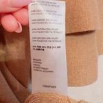 Anthropologie Gold Metallic Tan Claudette Ruffle Sleeve Sweater Dress Photo 5