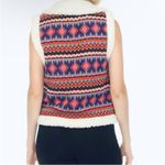 Johnny Was  Sherpa Reversible Vest NEW Photo 3