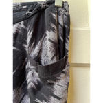 Amuse Society Pair Graphic Tie Dye Printed Black Grey and embroidered pants M/L Photo 3