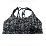 Lululemon  Energy Sports Bra Iced Wave White Black / Ice Breaker White Black Photo 2