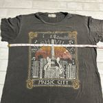 Altar'd State Vintage Style Black Nashville Music City Tee Photo 3