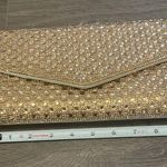 Lauren Lorraine  Jeweled Gold Clutch Photo 1