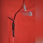 The North Face Womens Vintage Size Small Red Zipper Sweatshirt Fleece Jacket Photo 6