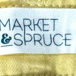 Market & Spruce Stitch Fix Women’s Size 16 Preppy Yellow Chino Shorts Mid Rise Photo 3