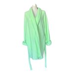 Vanity Fair  Mint Green Plush Robe Size L Photo 2