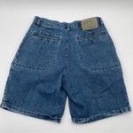 Unionbay Vintage High Waist Denim Shorts Jorts Women’s Size 32 Pleated 90s Photo 4