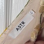 ASTR  The Label Aisha Floral Appliqué Mini Dress S Photo 7