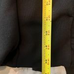 James Perse Women's Black Cotton Zippered Ribbed Hooded Fleece Zip Jacket Medium Photo 8