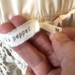 Blu Pepper Beige Crochet Lace Shorts Elastic Waist Photo 7