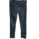 Levi’s Black Straight Leg Mid Rise 5 Pocket Skinny Jeans Size 8 Photo 1