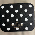 Kate Spade ♠️  New York Black & White Polka Dot Jewelry Case / Travel Box ♠️ Photo 0