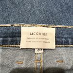 McGuire Denim McGuire Kick Flare Jeans Blue Raw Hem Boho Stretch Preppy Photo 2